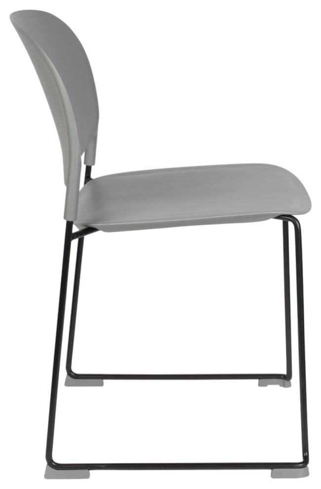 Gray Dining Chairs (4)  DF Stacks   Contemporary   Dining Chairs   by Luxury Furnitures  Houzz