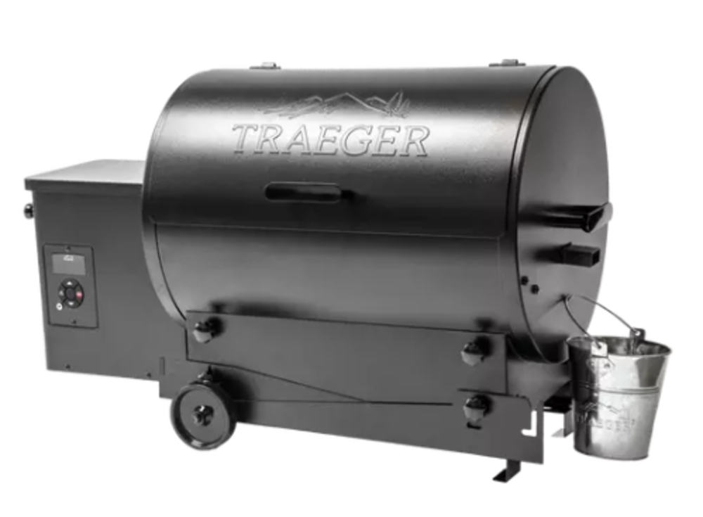 TAILGATER 20 Portable Wood Pellet Grill with Traeger’s Digital Arc Temperature Controller and EZ-Fold Legs ;