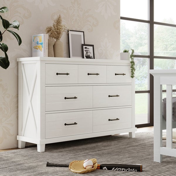 3 Pieces Bedroom Sets Queen Bed with 2 Drawers， Nightstand and Dresser - - 37970672