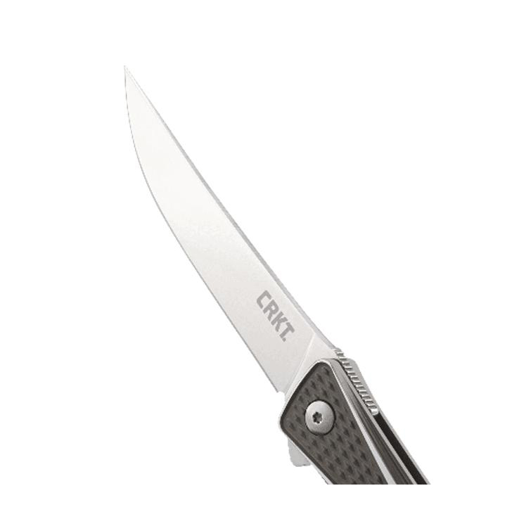 CRKT Crossbones EDC 3.5 inch Folding Knife  Gray