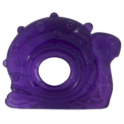 JW Snail Puppy Teether Small Dog Chew Toy - Purple