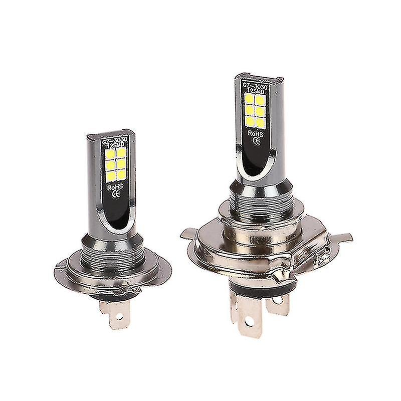 Fog Lamp 3030 12led H1 H3 H4 H7 H8 Led Headlight Bulb Beam 24w Car Headlamp