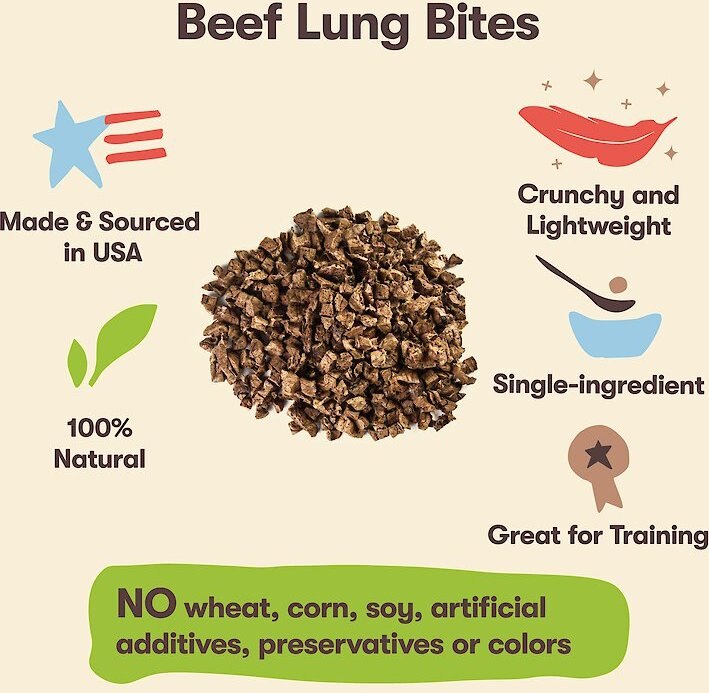 Pet 'n Shape USA All-Natural Grain-Free Chewz Beef Lungs Dog Treats