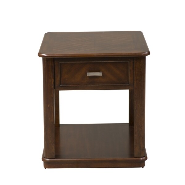 Wallace Dark Toffee End Table