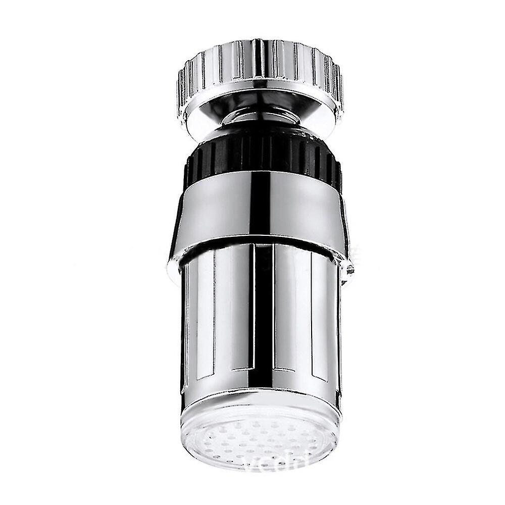 360 Degree Rotating Rotating Faucet Nozzle Water Filter Adapter Rgb Led Faucet Aerator Diffuser Kitchen Accessories