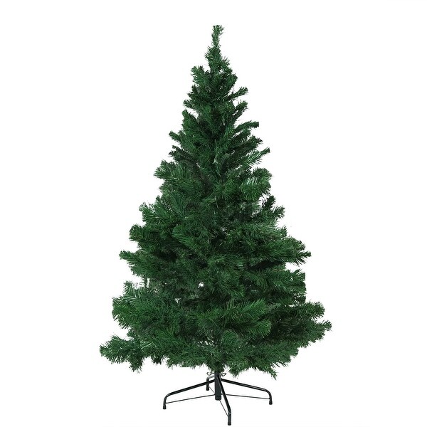 Sunnydaze Faux Canadian Pine Christmas Tree with Hinged Branches