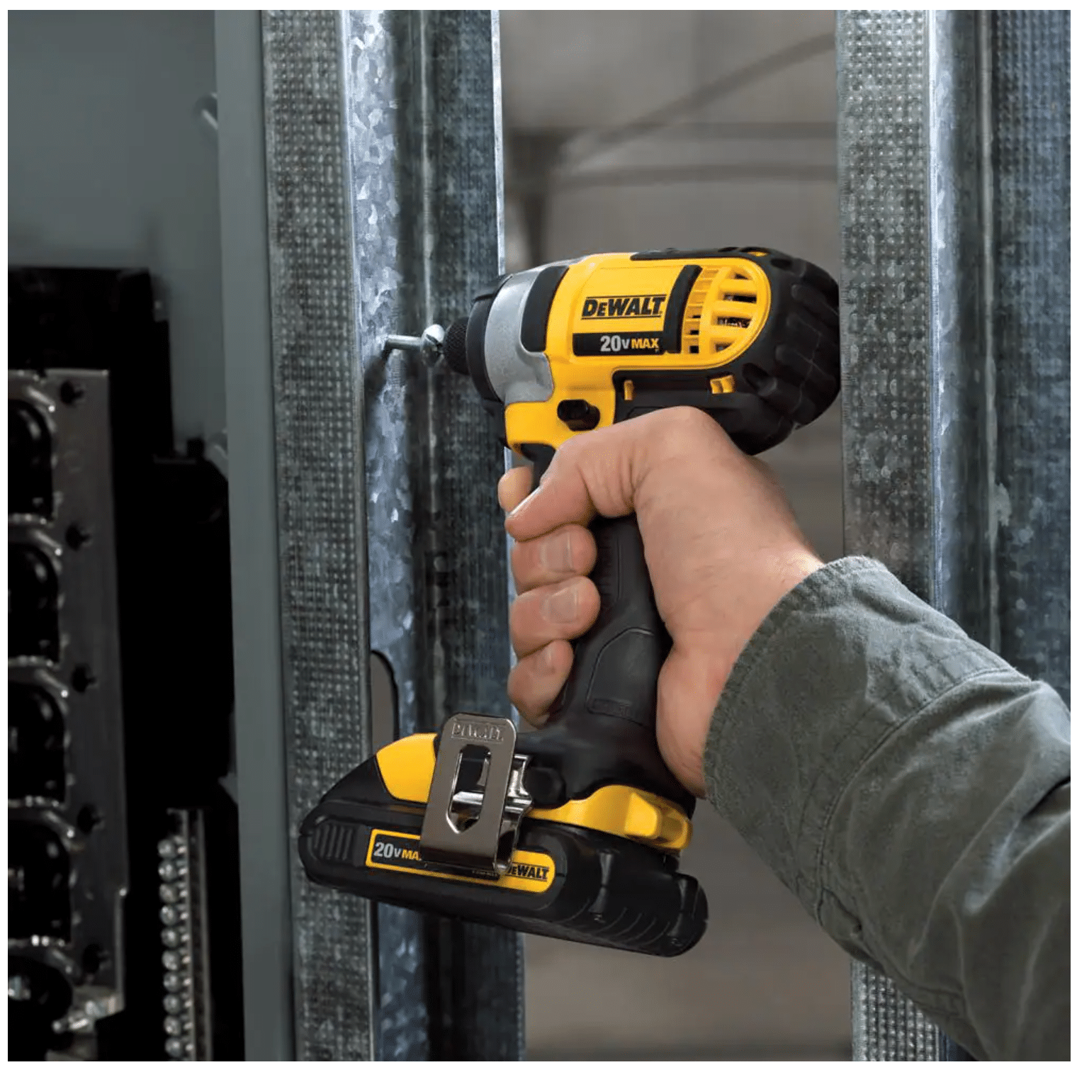 Dewalt 20-Volt Max Cordless Drill/Impact Combo Kit (2-Tool) with (2) 20-Volt 1.3Ah Batteries， Charger and Reciprocating Saw (DCK240C2DCS380B)