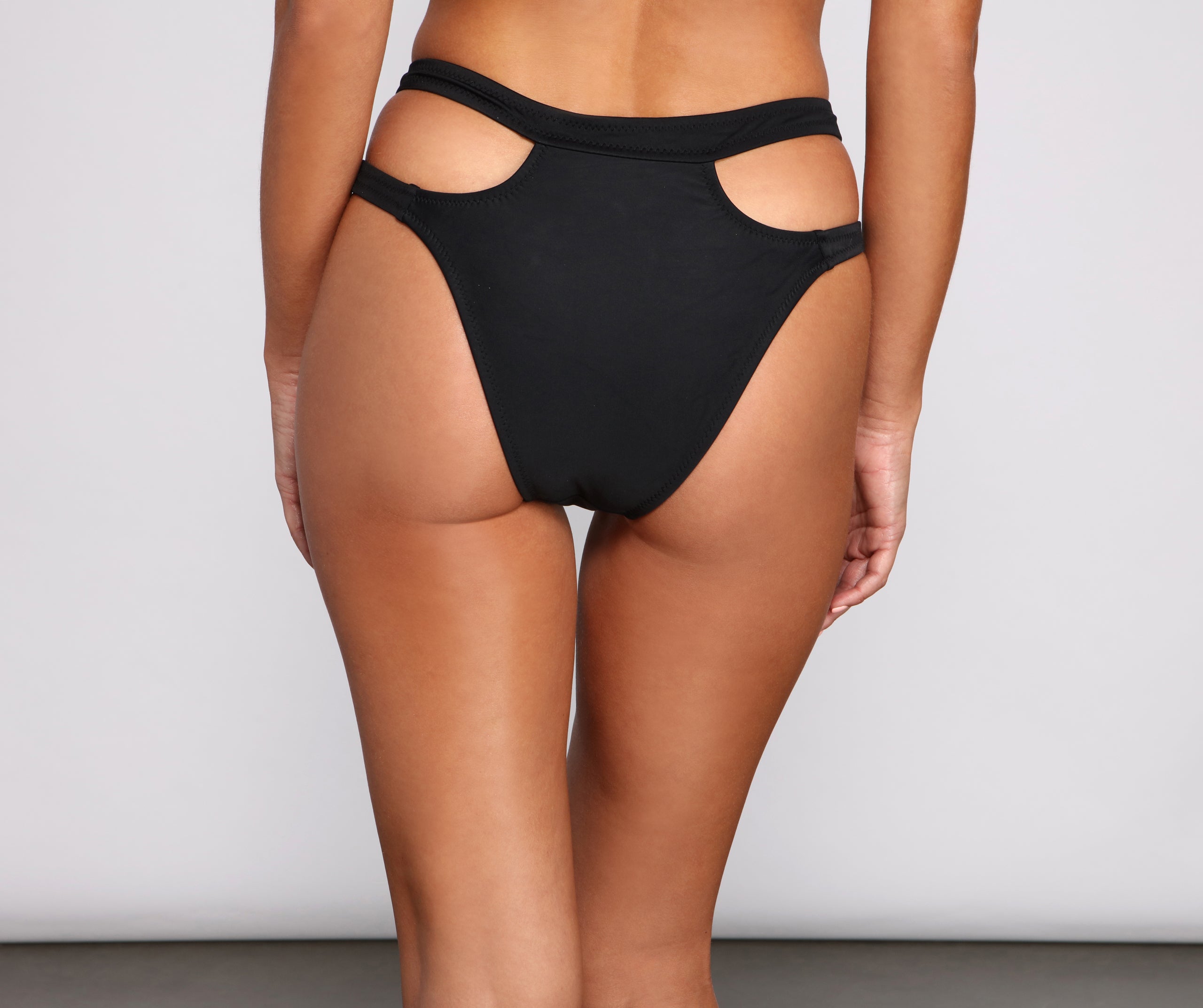 On My Radar High Rise Bikini Bottoms