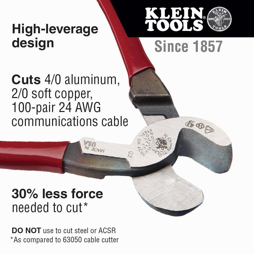 Klein Tools High-Leverage Cable Cutter 63225SEN