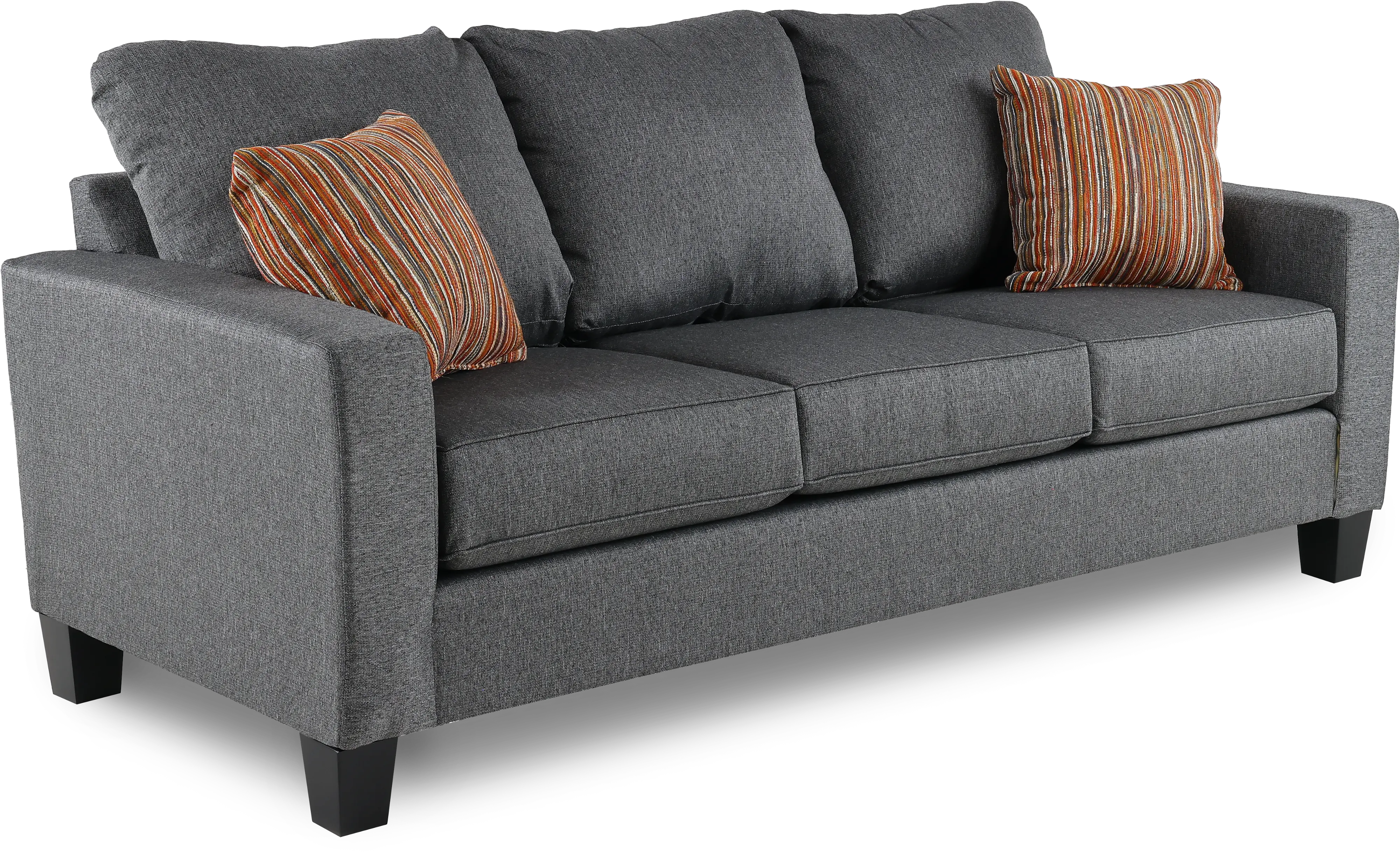 Paisely Slate Gray Sofa