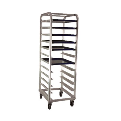 New Age Industrial 1164 Platter Rack， Mobile， End Loading