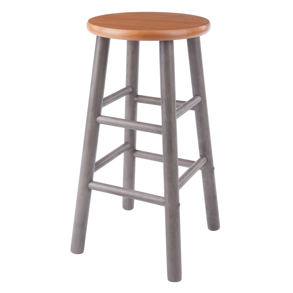 2 Pc Counter Stool Set   12.99 x 12.99 x 24.41 inches