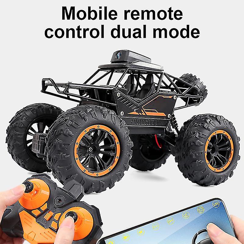 Rc Cars Remote Control With Camera 2.4g Buggy Off-road Trucks Toys For Children High Speed