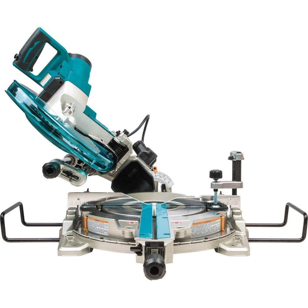 Makita 15 Amp 12 in. Dual-Bevel Sliding Compound Miter Saw with Laser LS1219L