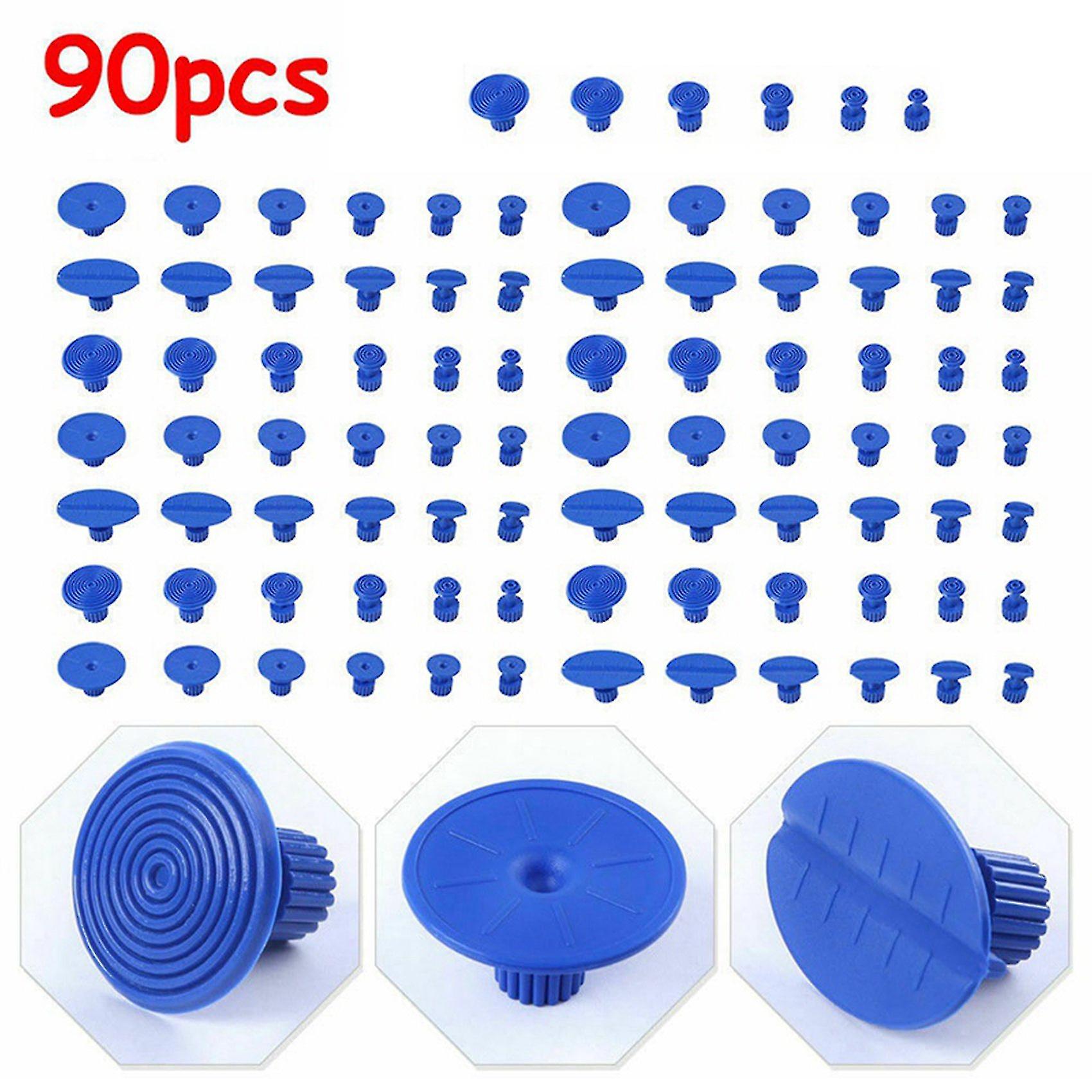 180 Pcs Puller Tabs Paintless Dent Repair Tabs Glue Pulling Tabs Kit For Small Dent