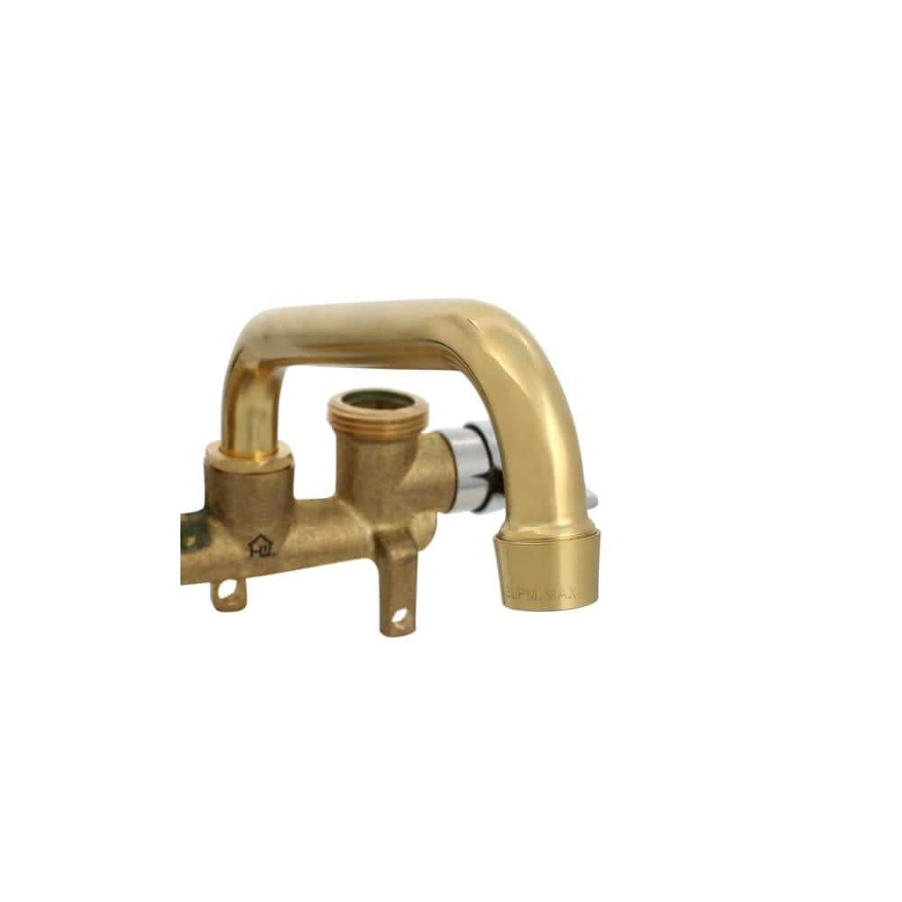 Homewerks Laundry Tray Faucet Brass 2 Handle ;