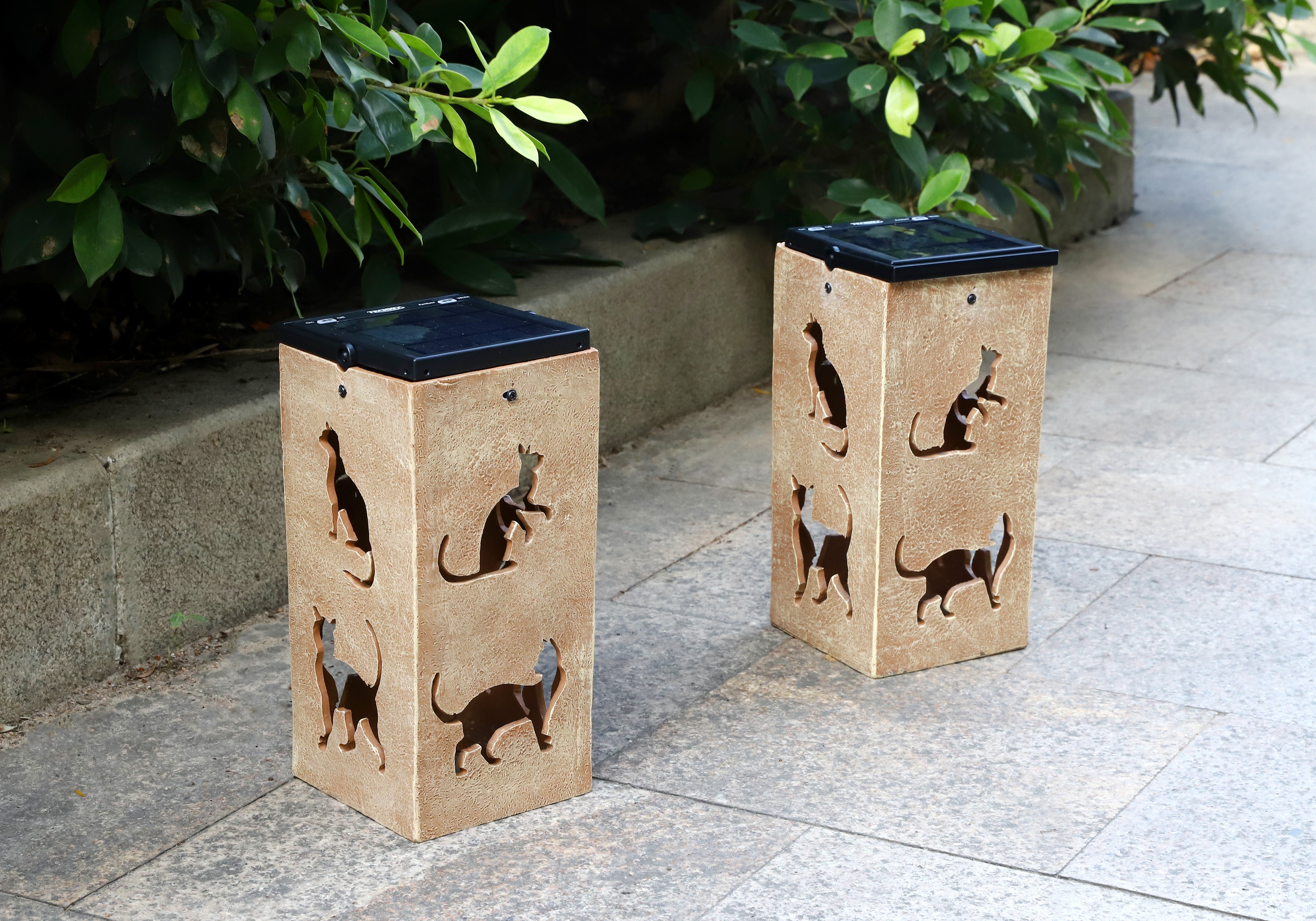 Solar Decorative Portable Lantern - Squirrel