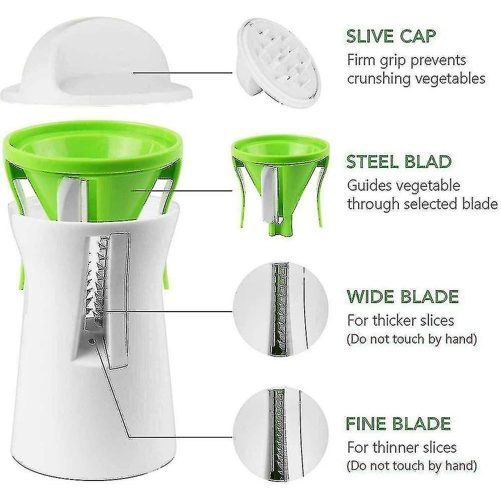 Slicer Cutter Chopper Spiralizer Shred Fruit Spiral Twister Kitchen