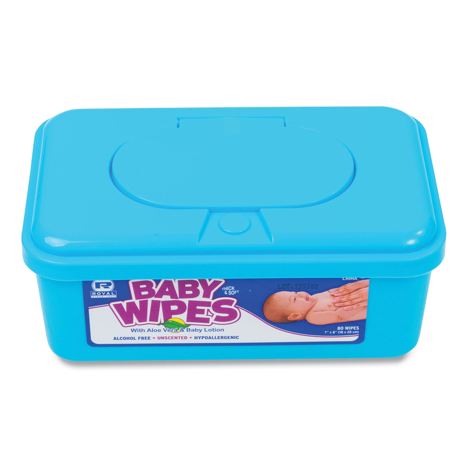 Baby Wipes Tub by AmerCareRoyalandreg; RPPRPBWU80