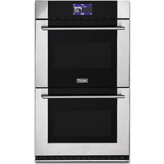 Viking 30-inch, 8.6 cu.ft., Built-in Double Wall Oven with TruConvec Convection MVDOE630SS