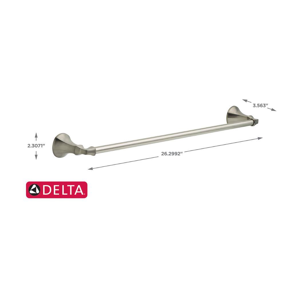 Delta Ashlyn 24 in. Towel Bar in Stainless 76424-SS