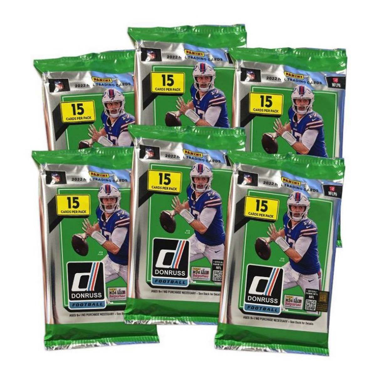 2022 Panini NFL Donruss Football Trading Card Blaster Box