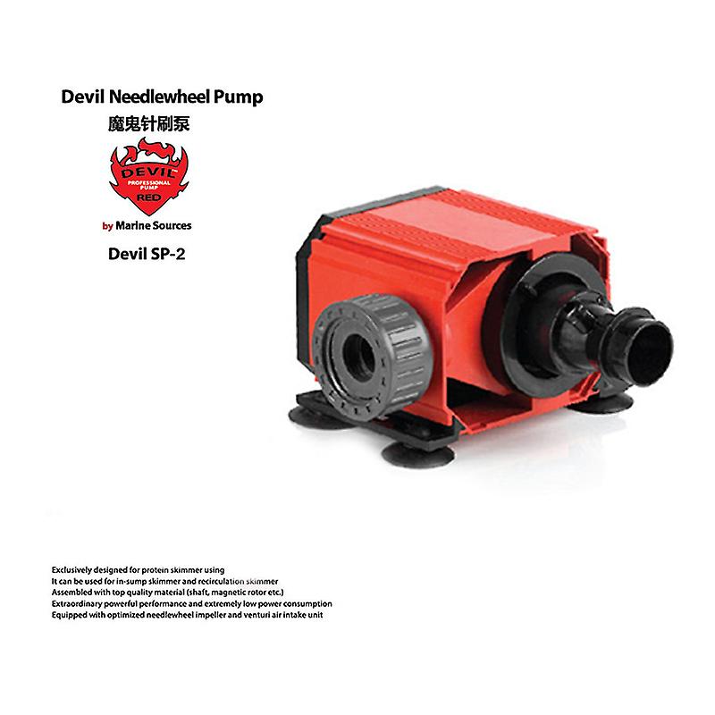 Marine Source Red Devil Sp3 Needle Wheel Rotor Pump， Dedign For Protein Skimmer Sp-1 Sp-2 Sp-3