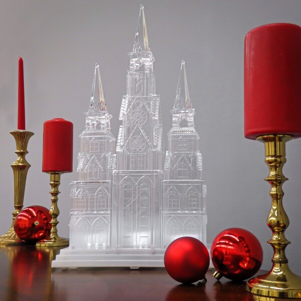 National Tree Company 17 in. PreLit Christmas Cathedral