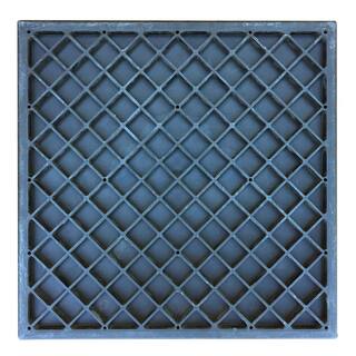 Outdoor Essentials 1 in. x 12 in. x 12 in. Square Polypropylene Hummingbird Decorative Garden Step Stone 430925