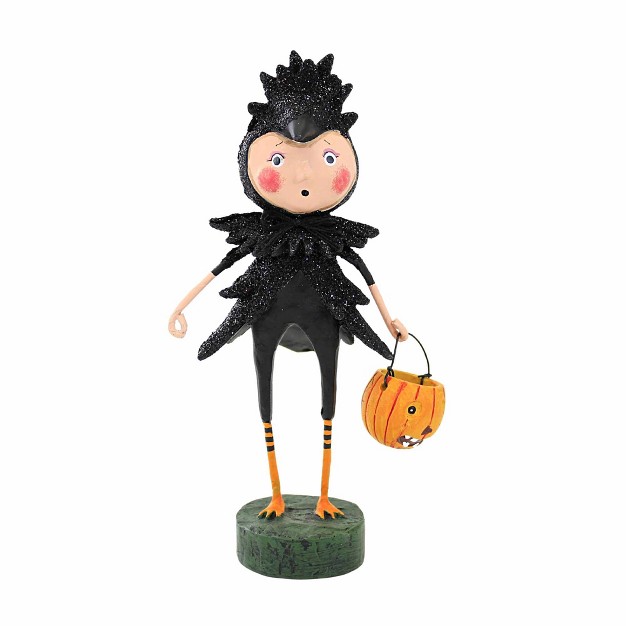 Lori Mitchell Ravishing Raven One Figurine 6 5 Inches Halloween Black Bird 15525 Polyresin Black