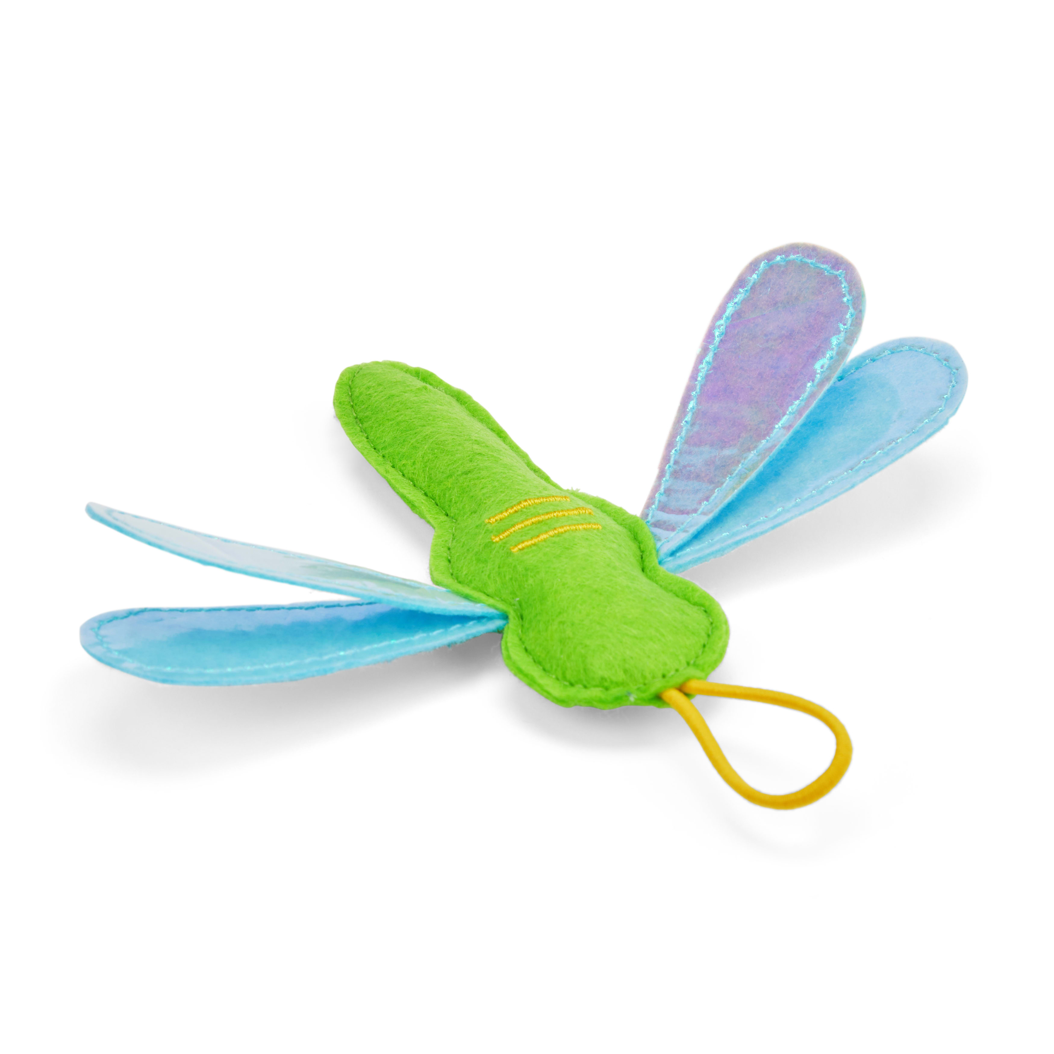 Leaps  Bounds Flinger-Style Dragonfly Cat Toy， X-Small