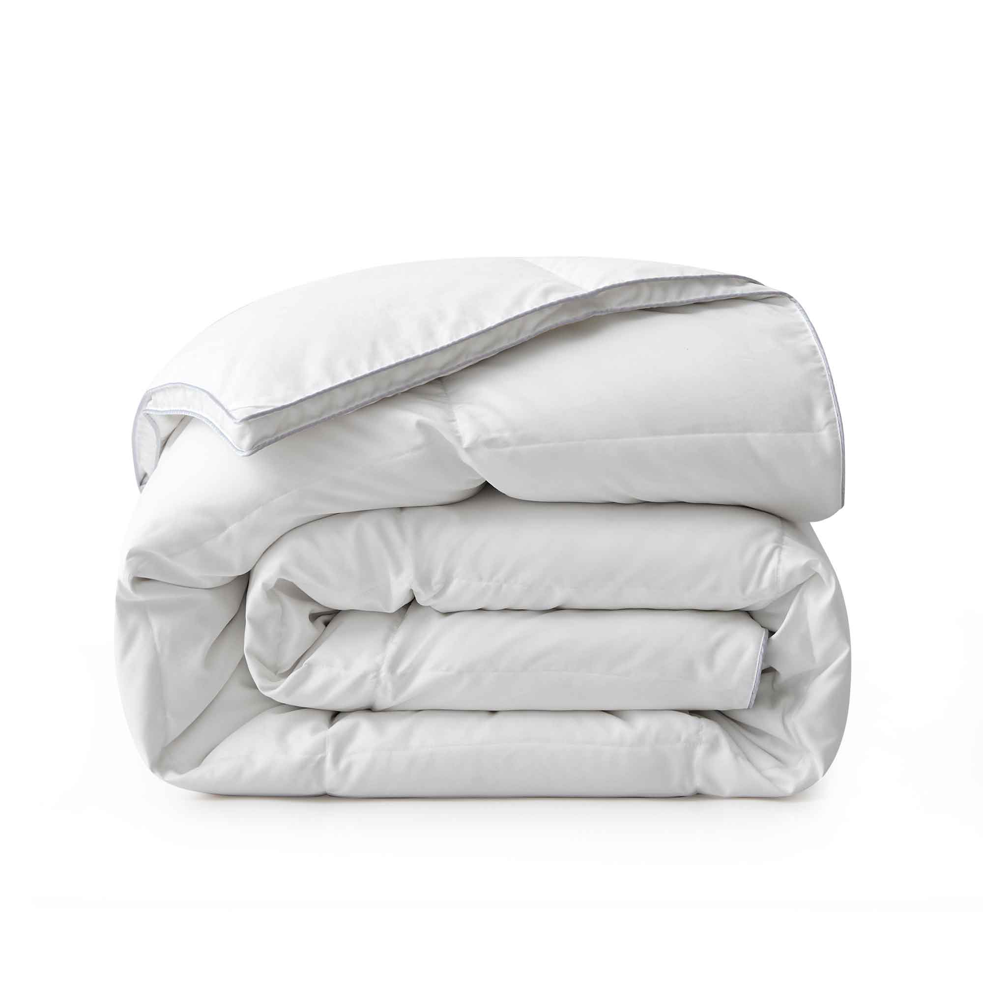 Peace Nest 360 Thread Count All Season White Goose Down Fiber and Feather Comforter， Full