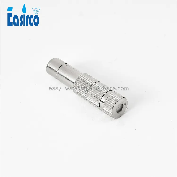 Brass sprayer slip lock mist nozzles quick connecting mist nozzles. nozzle with filter fog machine parts