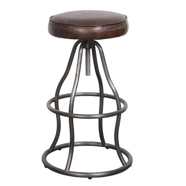 Austin Leather Stool