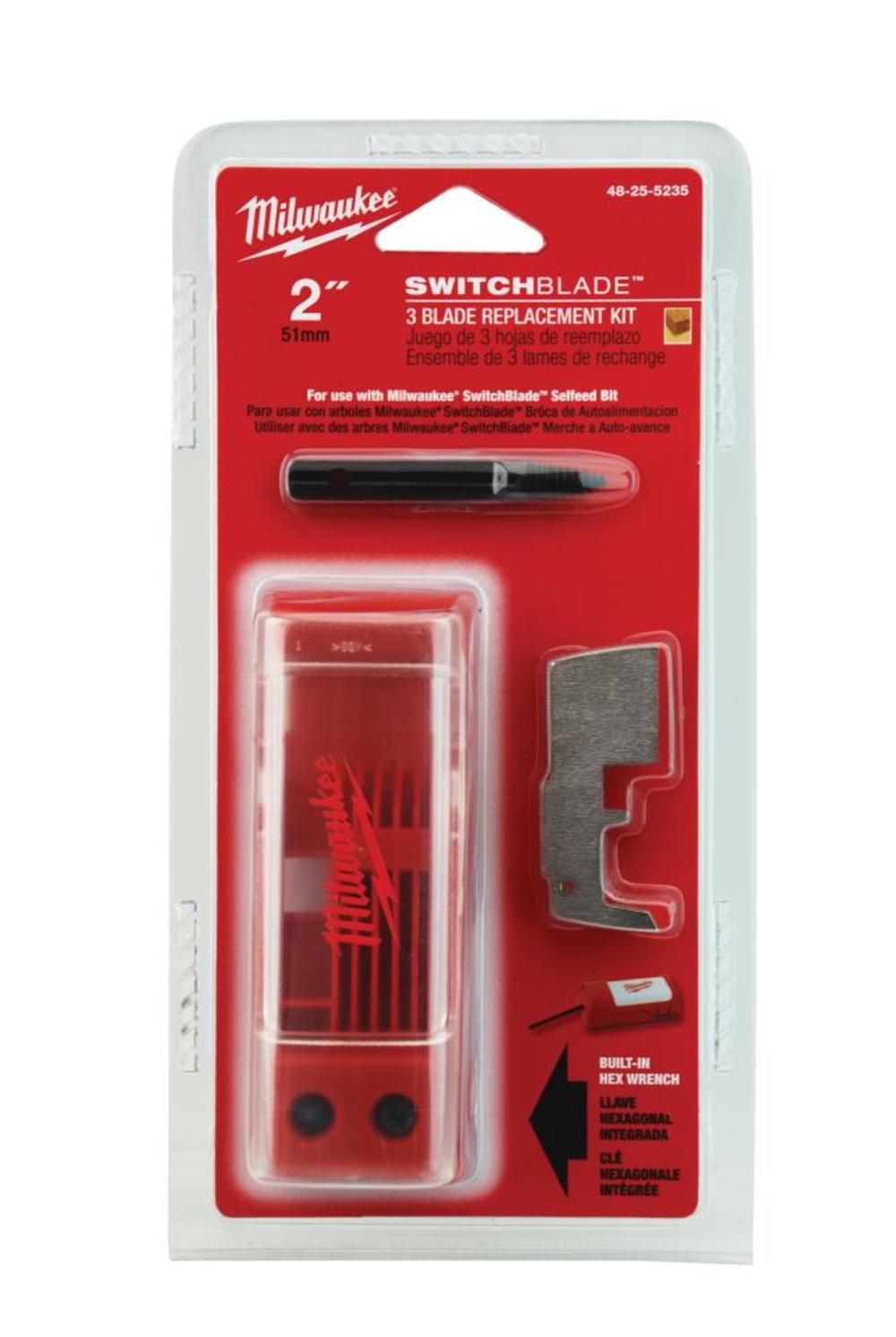 Milwaukee 2 In. Switchblade 3 Blade Replacement Kit 48-25-5235 from Milwaukee