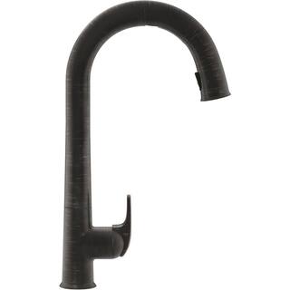 KOHLER Sensate Single-Handle Pull-Down Sprayer Kitchen Faucet with Konnect in Oil-Rubbed Bronze K-72218-WB-2BZ