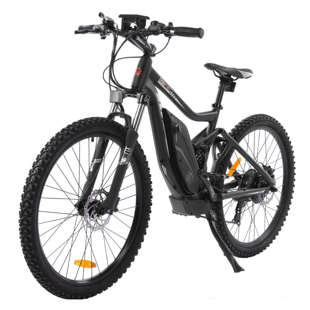 🔥(Last Day Sale 70% OFF) 💥CLEARANCE SALE💥Ecotric Tornado All Terrain Full Suspension Electric Mountain Bike For Maximum Comfort 750W For Outdoor Riding