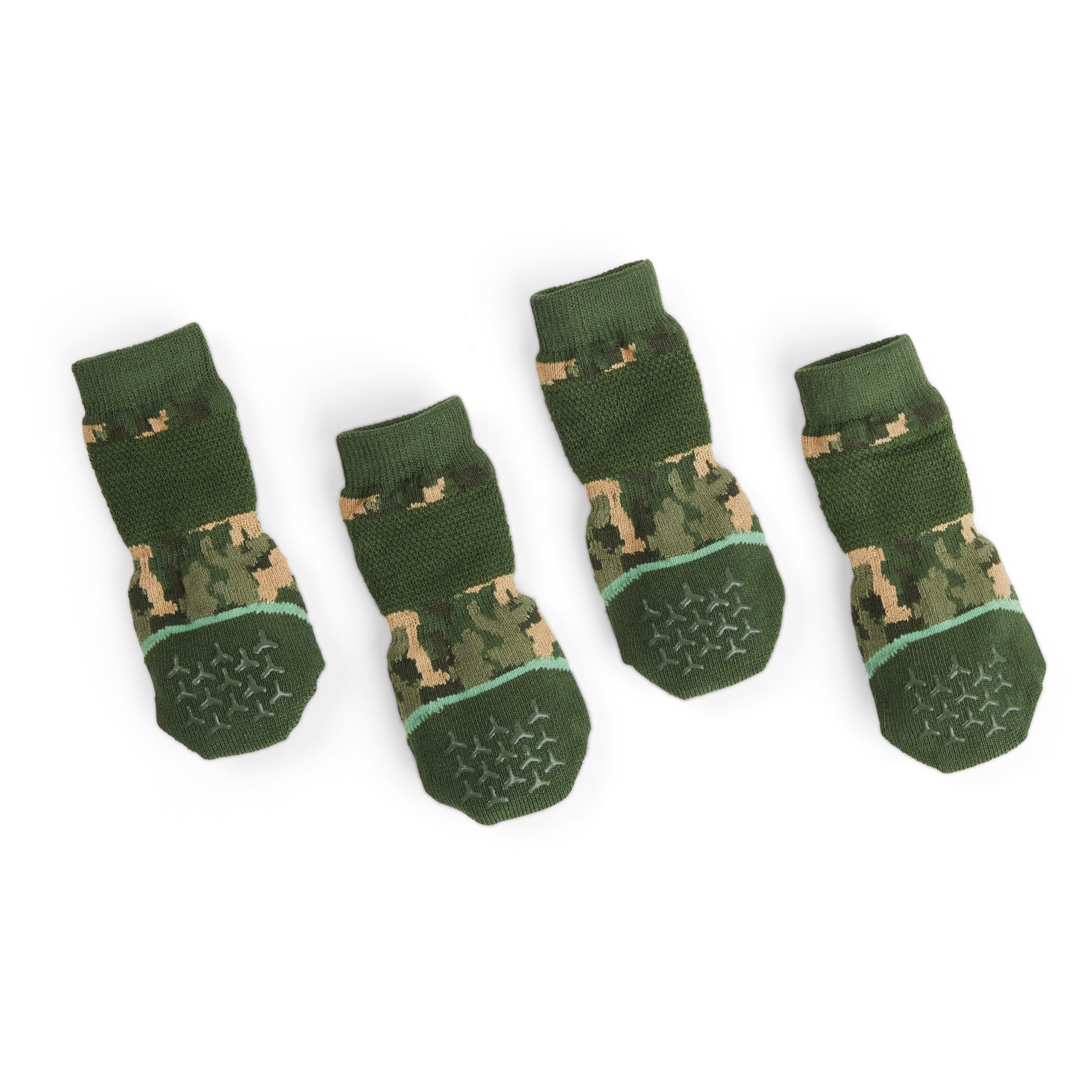 REDDY Green Grip Dog Socks， Small