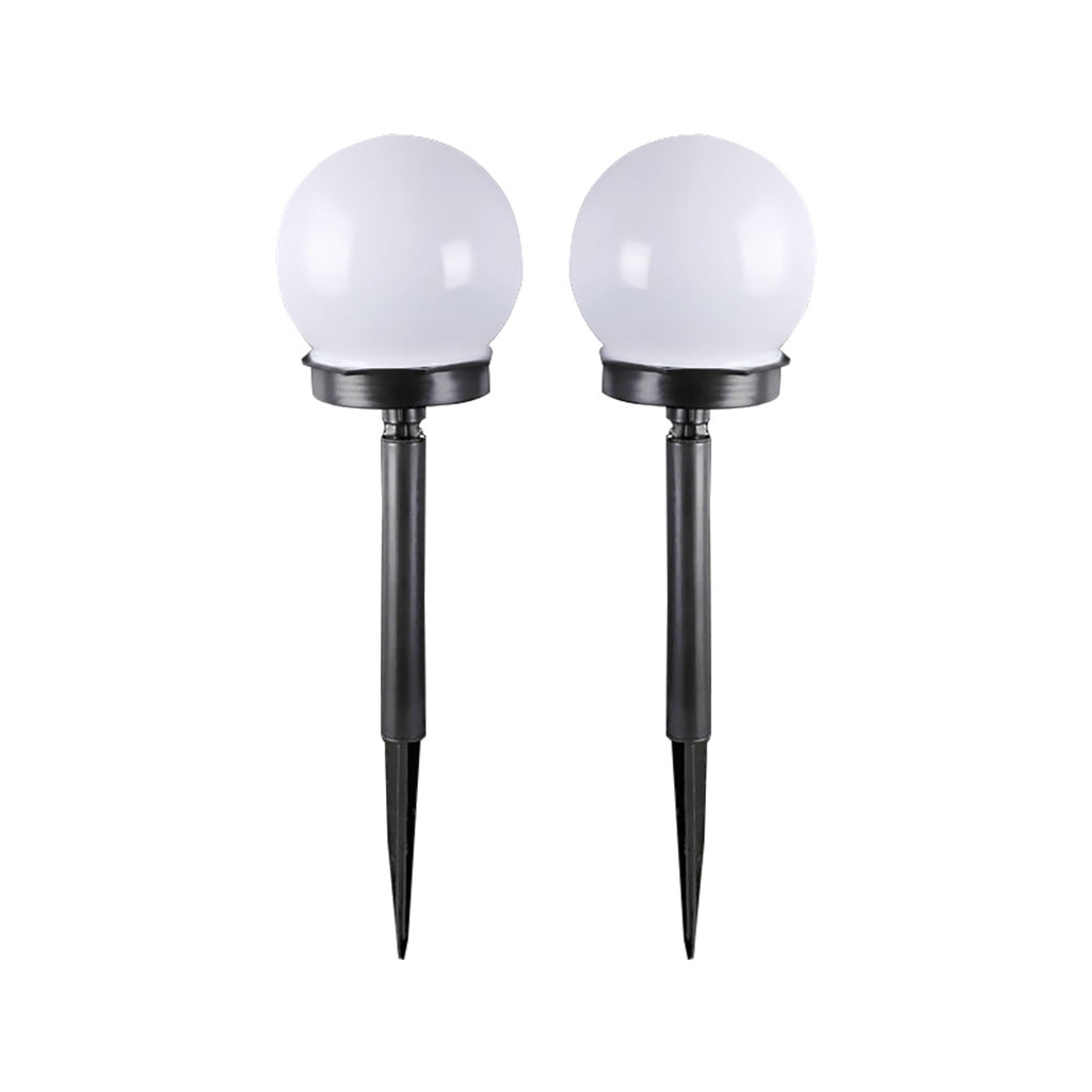 WANYNG Ball Outdoor Garden Lamp Power Path Solar Road CZ LED Patio 2Pcs Yard Light LED lightOne Size