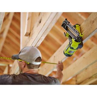 RYOBI ONE+ HP 18V Brushless Cordless AirStrike 30 Framing Nailer Kit with 4.0 Ah HIGH PERFORMANCE Battery and Charger PBL350KN