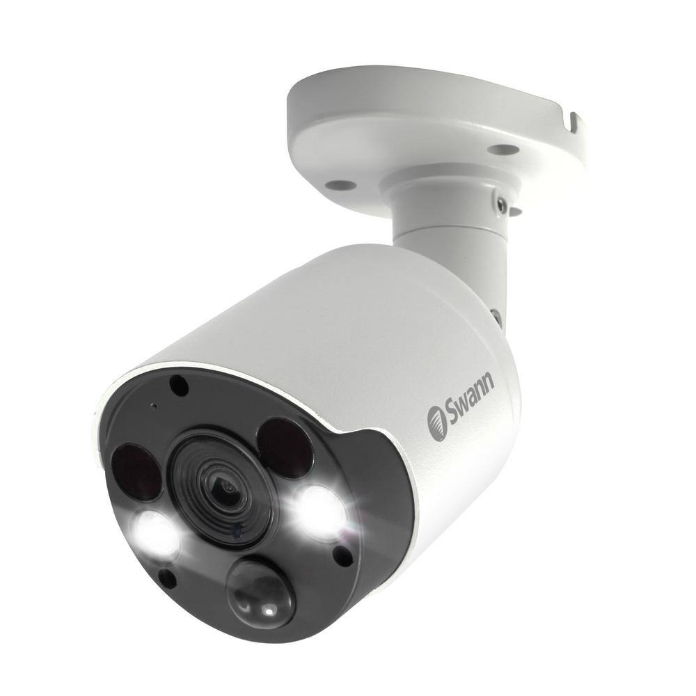 Swann 5MP DVR-4980 Spotlight Bullet Add-On Security Camera Digital Video Recorder SWPRO-5MPMSFB-US