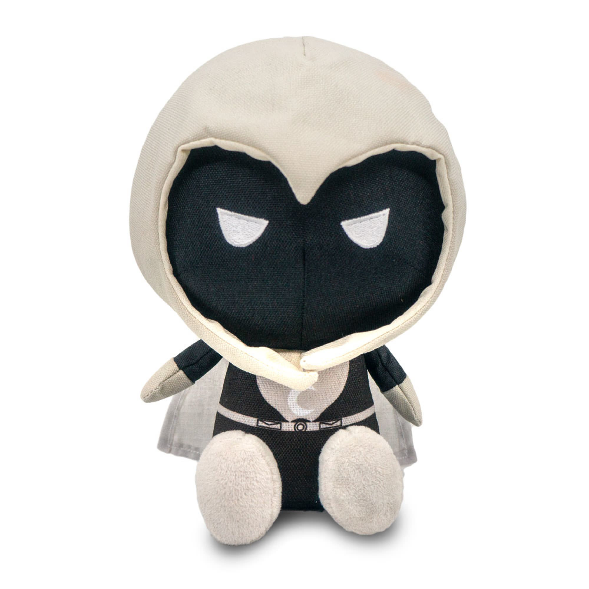 Buckle-Down Marvel Comics Moon Knight Full Body Sitting Pose Plush Squeaker Dog Toy， Medium