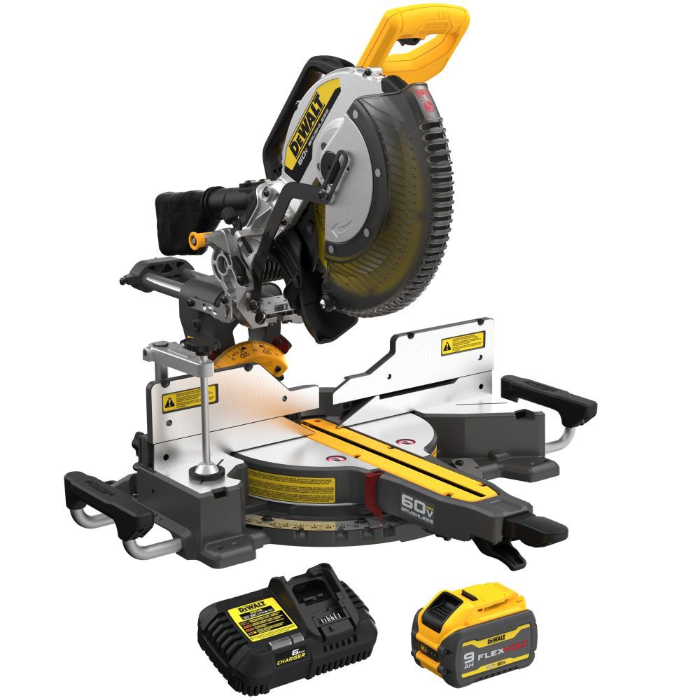 DW 60V 12'' Sliding Miter Saw Bare Tool DCS781B from DW