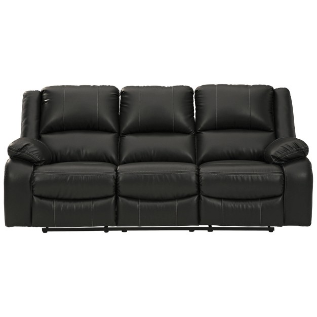 Calderwell Recliner Sofa Black Signature Design By Ashley