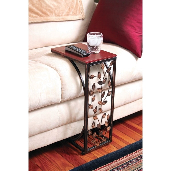 Leaf Design side sofa table - 12