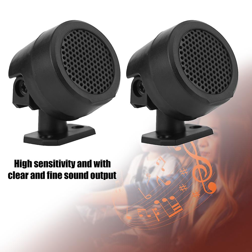 2pcs 12v 500w Car Round Super Power Loud Audio Speaker Tweeter Loudspeaker