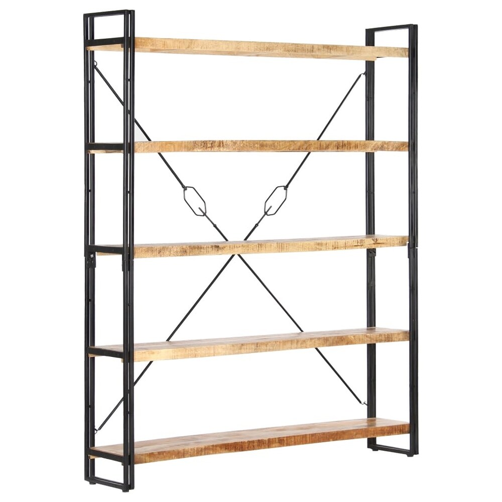 vidaXL 5 Tier Bookcase 55.1\