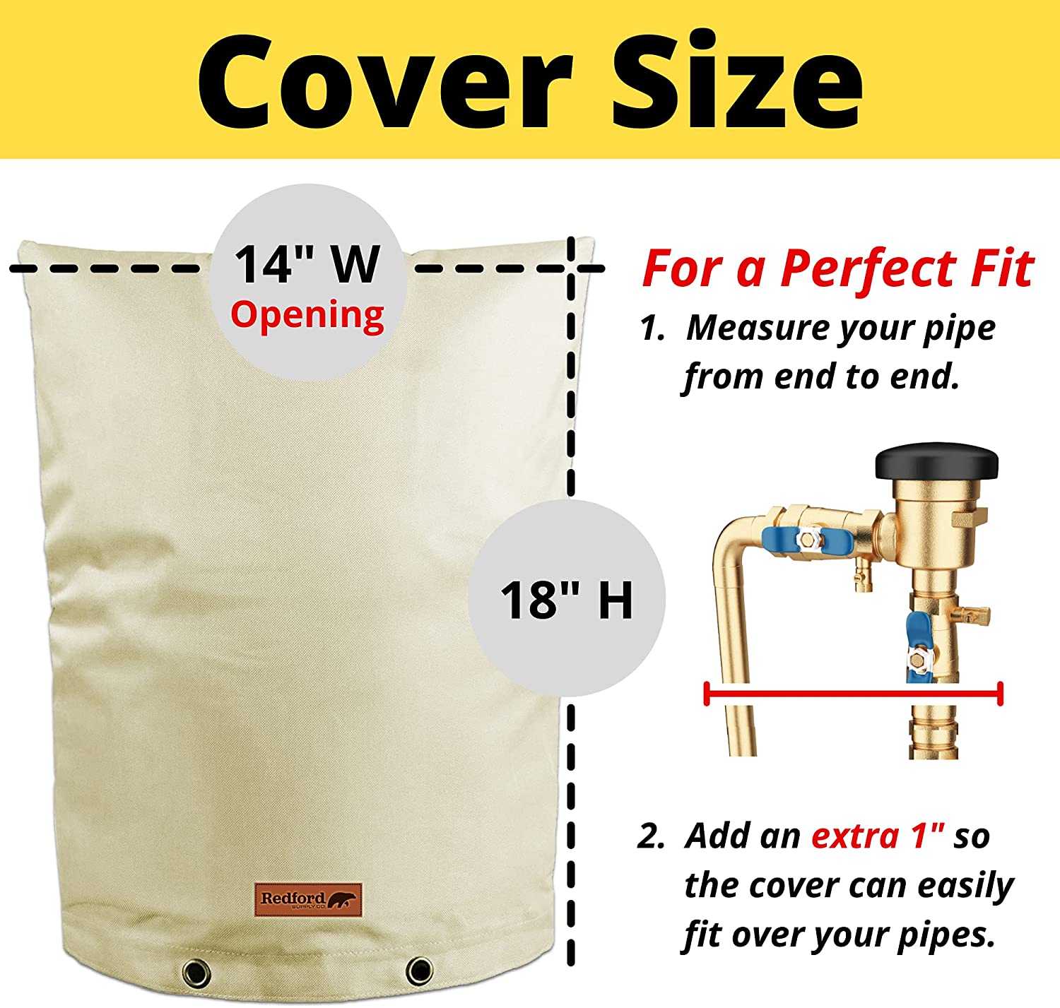 Redford Supply Backflow Valve Cover Insulated - Water Well Pump Covers， Well Head Cover， Sprinkler Valve Cover， Backflow Preventer Cover Insulated， Sprinkler Covers for Outside