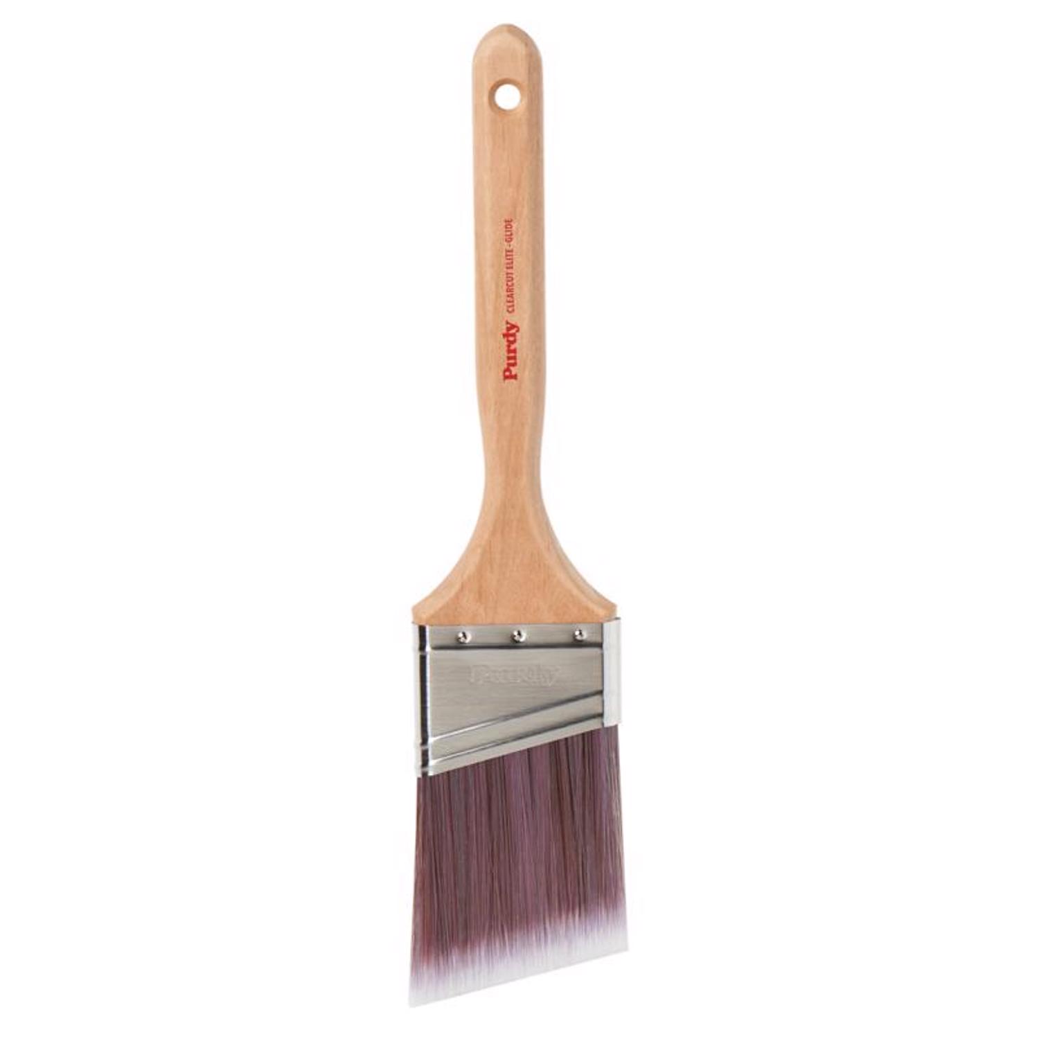 Purdy Clearcut Elite Glide 2-1/2 in. Ultra Stiff Angle Trim Paint Brush