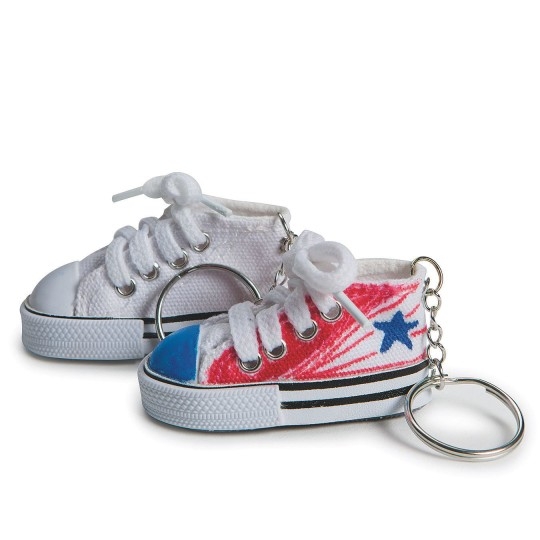 Color Me Sneaker Key Ring